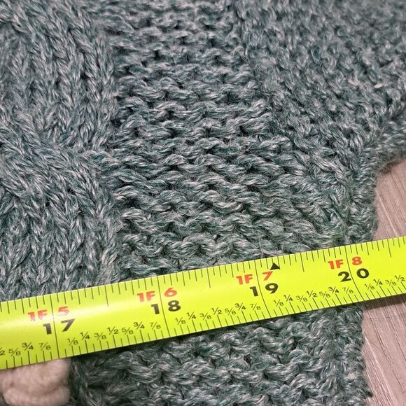 Vintage Shenanigans Hand Knitted Sweater Crochet Y2K Grannycore Preppy Medium - Picture 6 of 15